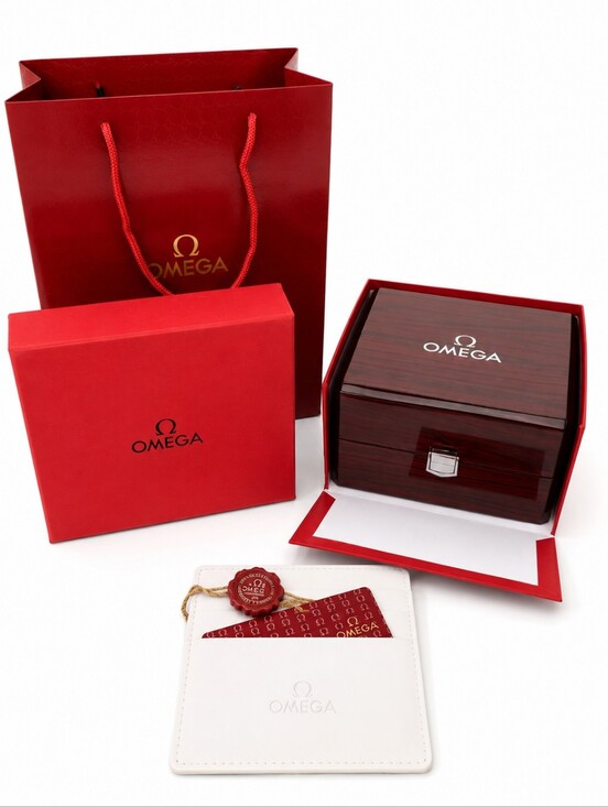 Omega Other - OMEGA Constellation Luxury Wooden Watch Box & Original Papers Set – Ref 1502.30.